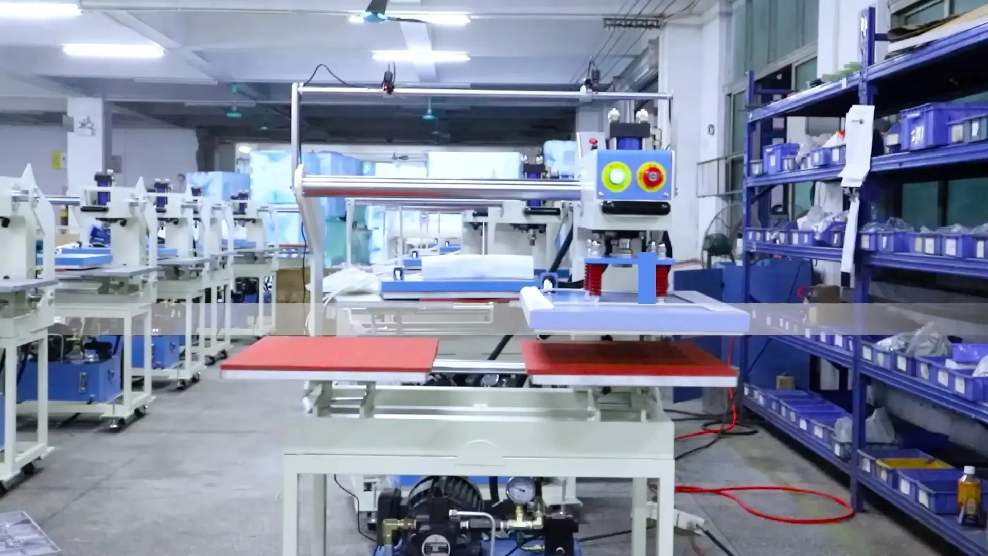 60x40cm Semi-Automatic Hydraulic Heat Press Machine detail 1