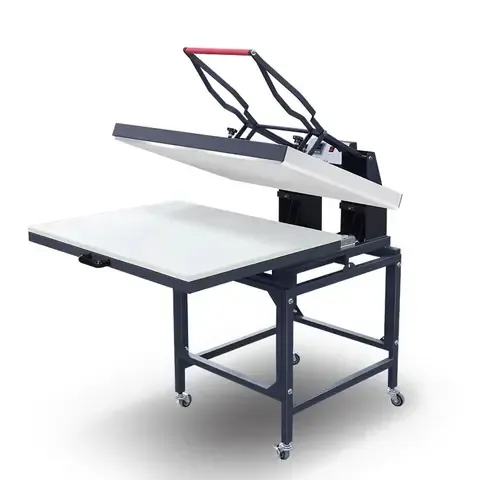 Plancha térmica plana de 70x100 cm para transfers grandes en prendas