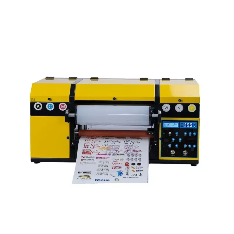 Impressora UV DTF com duas cabeças XP600 para etiquetas personalizadas - imagem 2