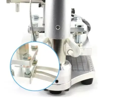 Manual Leather Hot Foil Stamping Machine for Logo Embossing detail 7