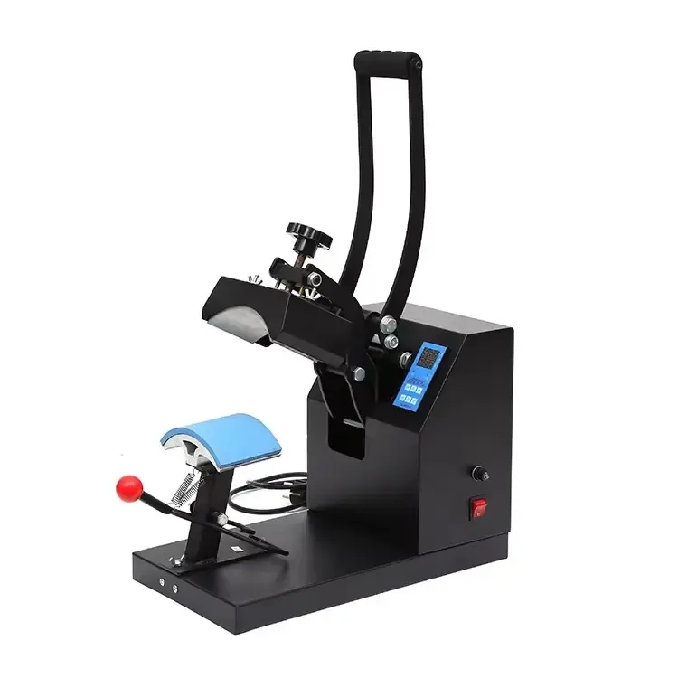 Manual Hat and Cap Heat Press Machine for Small Business Customization detail 4