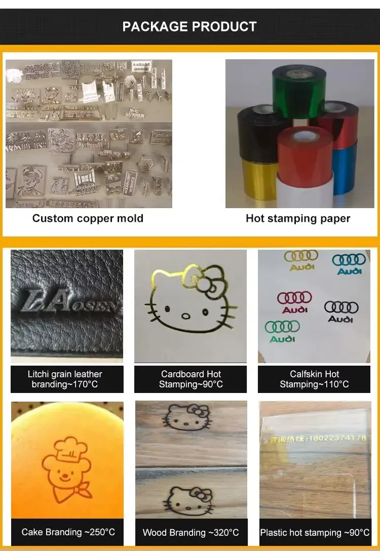 Automatic Electric Hot Foil Stamping Machine for Commercial Customization detail 4