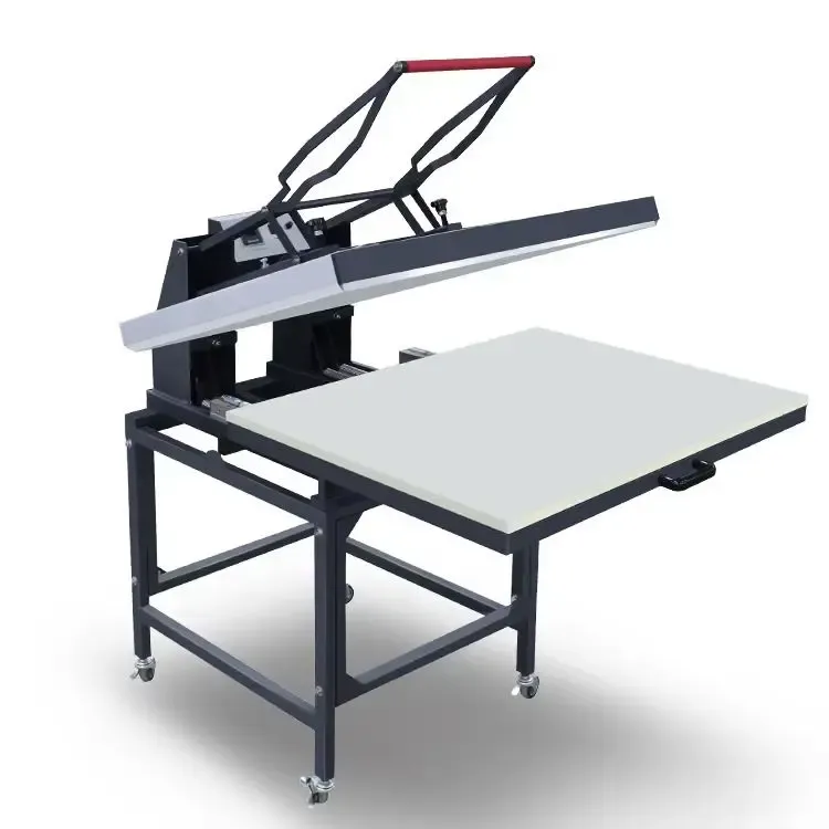 Prensa térmica plana 70x100 cm para transfers grandes em roupas - imagem 6