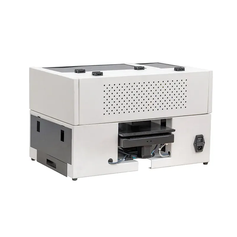 A4 glass platform dual nozzle UV printer - image 4
