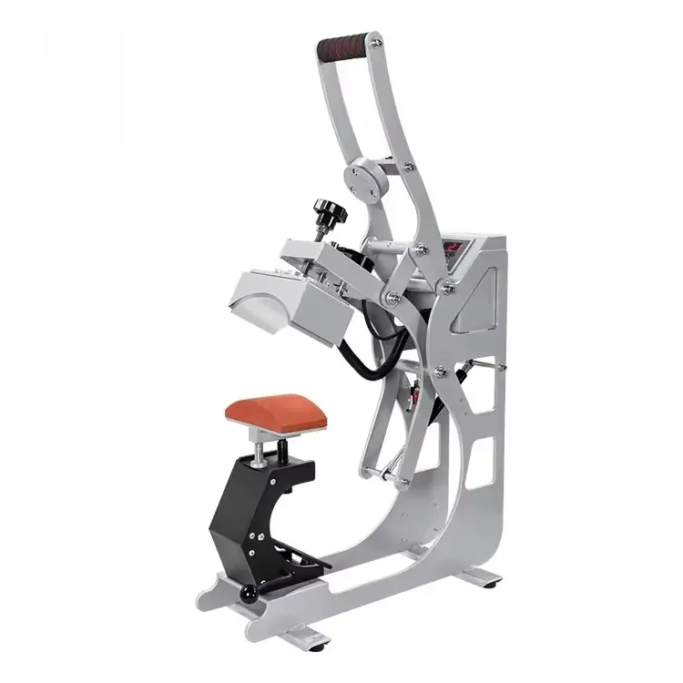 Swing-Away Manual Cap Heat Press Machine for Hat and Logo Transfer - image 3