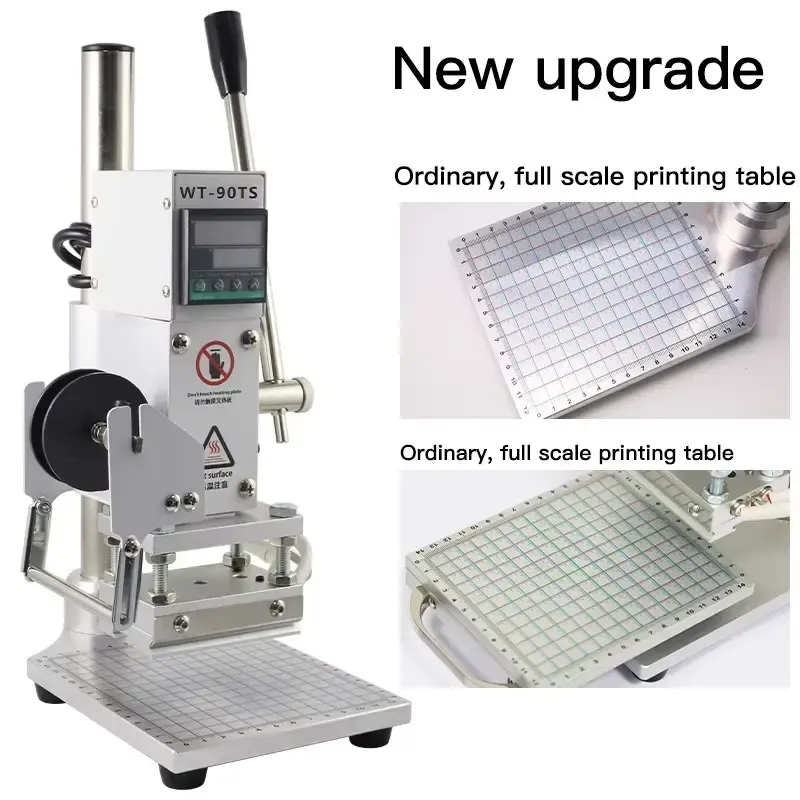 Manual Leather Hot Foil Stamping Machine for Logo Embossing - image 5