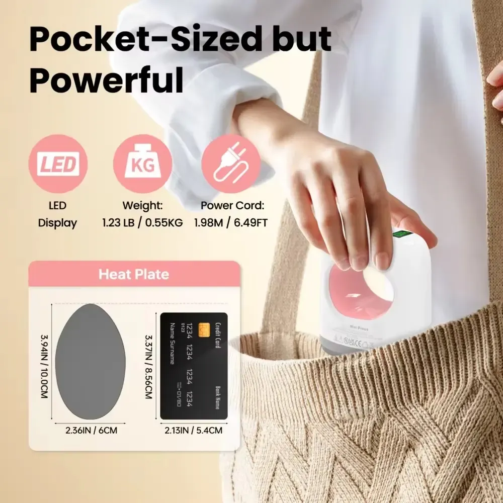 Compact Portable Electric Heat Press Machine for DIY Transfer Projects - image 4