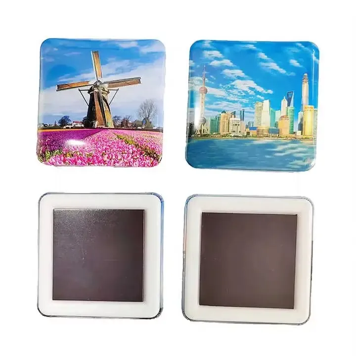 Square Fridge Magnet Making Machine for Custom Souvenir Production - image 5