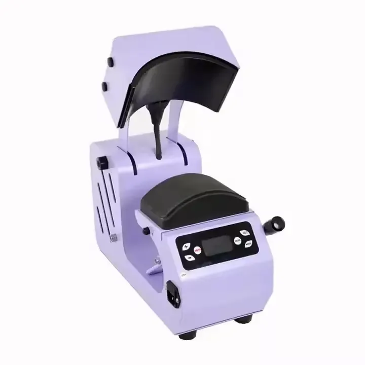 Mini presse à casquettes électrique pour la décoration personnalisée