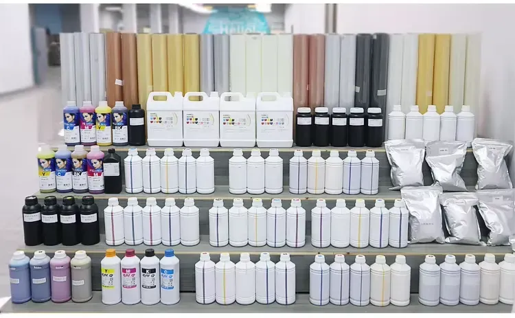 Tinta de transfer DTF para transfer térmico en prendas - detalle 5
