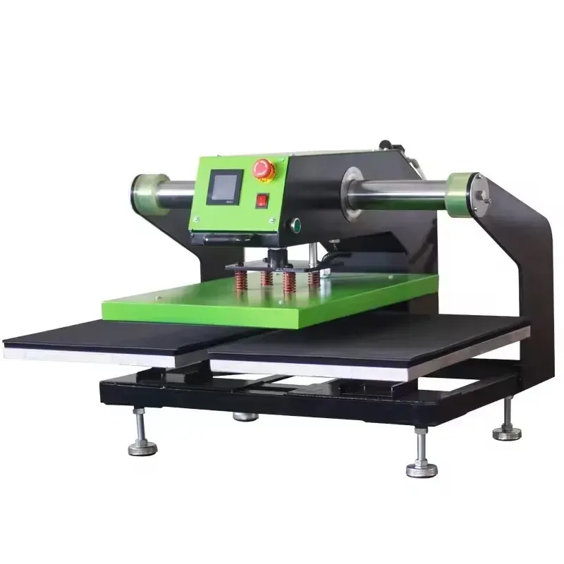 Double Station Pneumatic Heat Press for Efficient Transfer Production - image 4