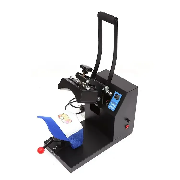 Manual Hat and Cap Heat Press Machine for Small Business Customization detail 5