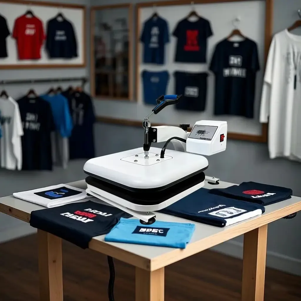 Swing-Away Manual Heat Press Machine for Sublimation and HTV Transfers - image 2