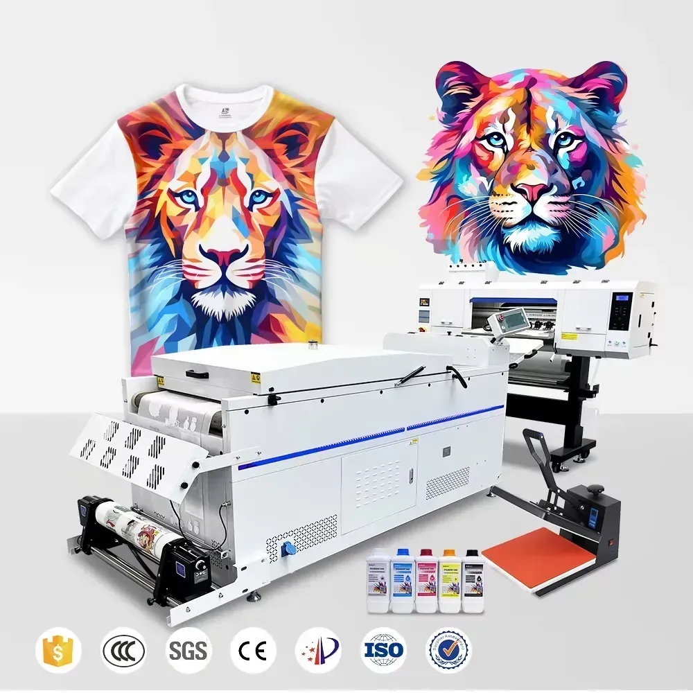 Impressora DTF para adesivos e camisetas com quatro cabeças I3200-A1 - imagem 3