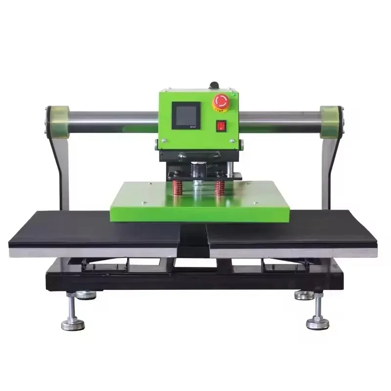 Double Station Pneumatic Heat Press for Efficient Transfer Production - image 2