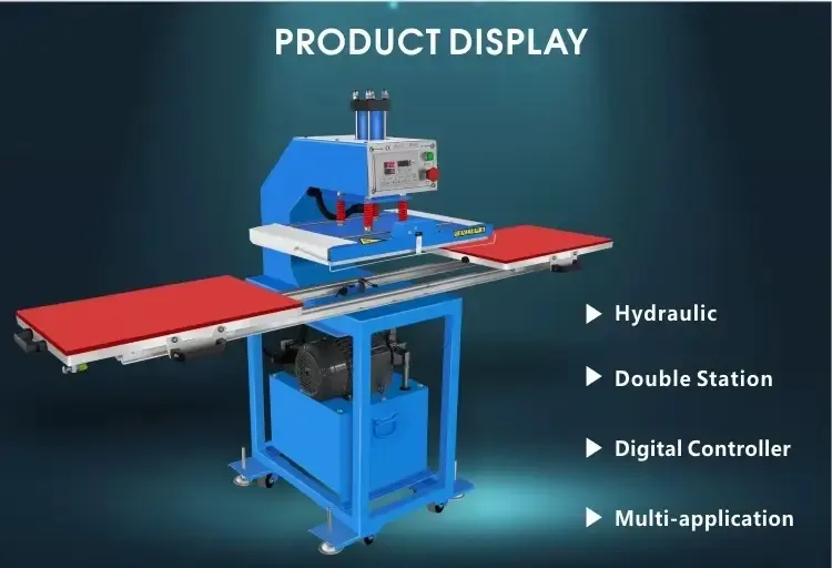 70x90cm Hydraulic T-Shirt Heat Press Machine detail 1