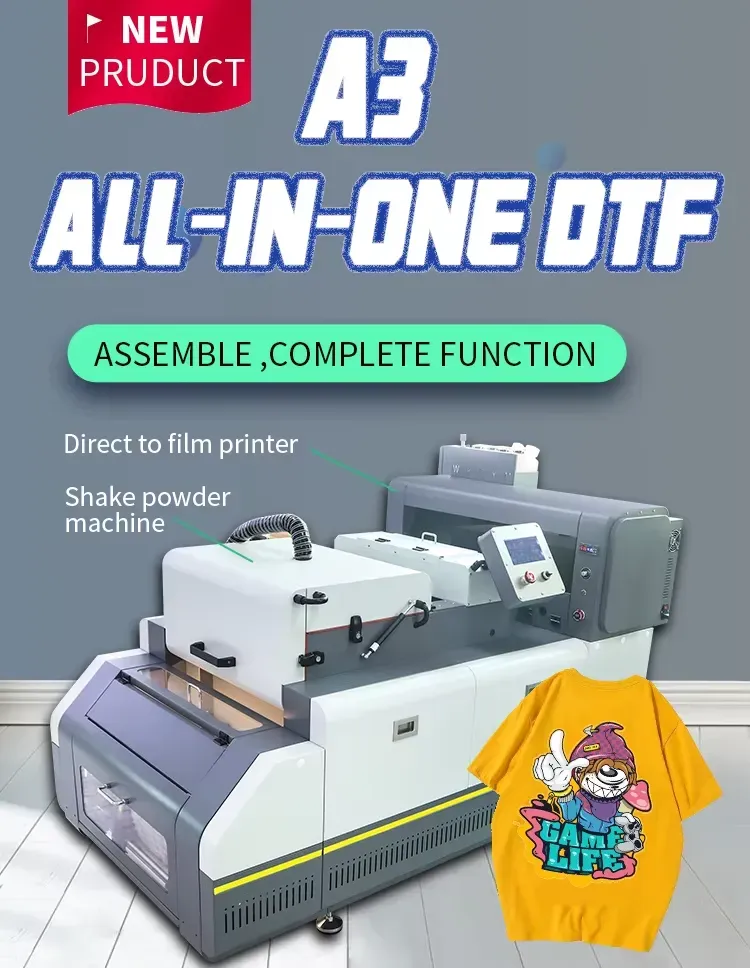 Impresora DTF A3 todo en uno - detalle 1