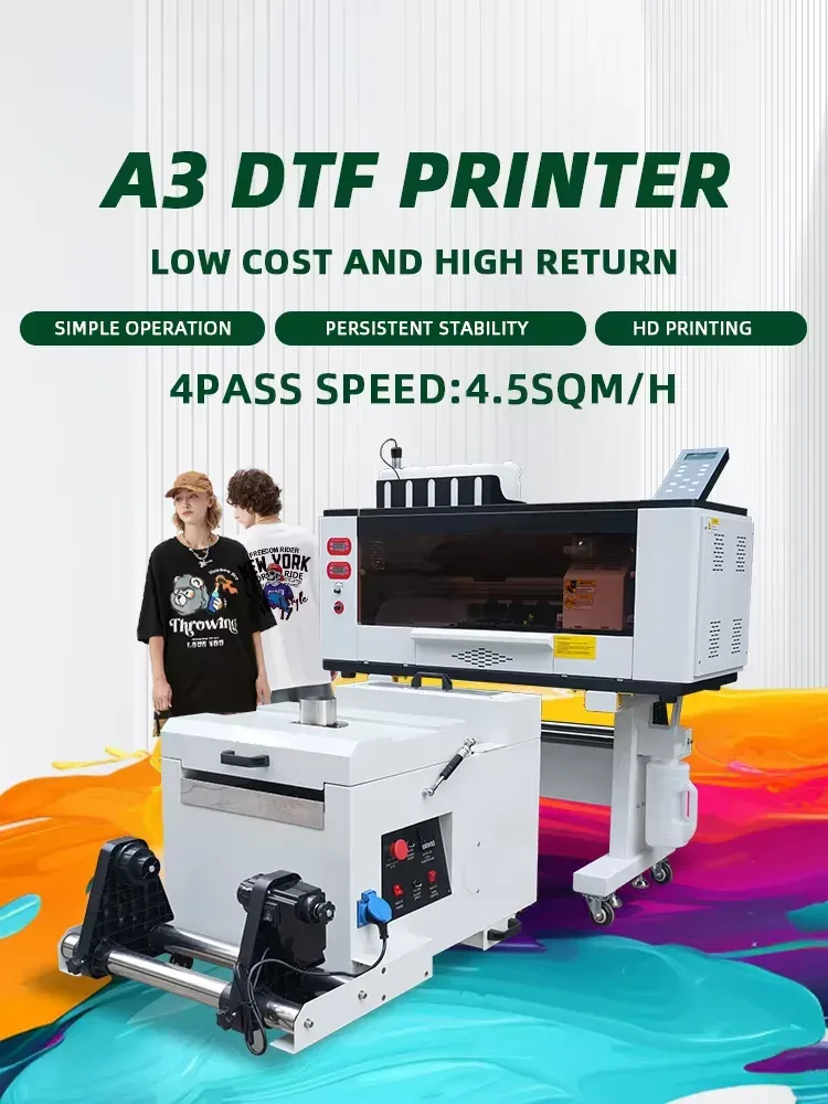 A3 DTF Printer Set for Heat Transfer Film Production detail 1