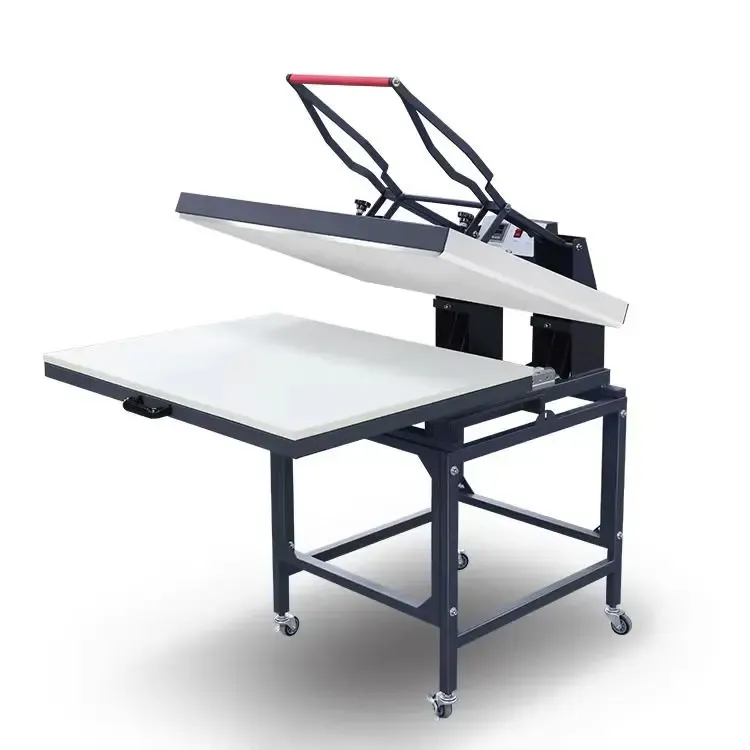 Prensa térmica plana 70x100 cm para transfers grandes em roupas - imagem 2