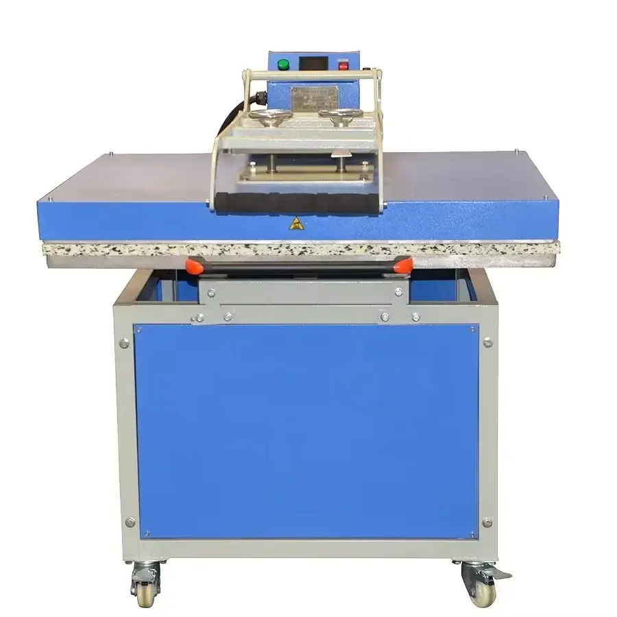 Large Format Manual Flatbed Heat Press Machine for Textile Production - image 4
