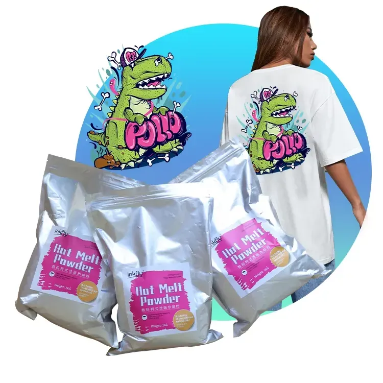 DTF Hot Melt Adhesive Powder Bag - image 2