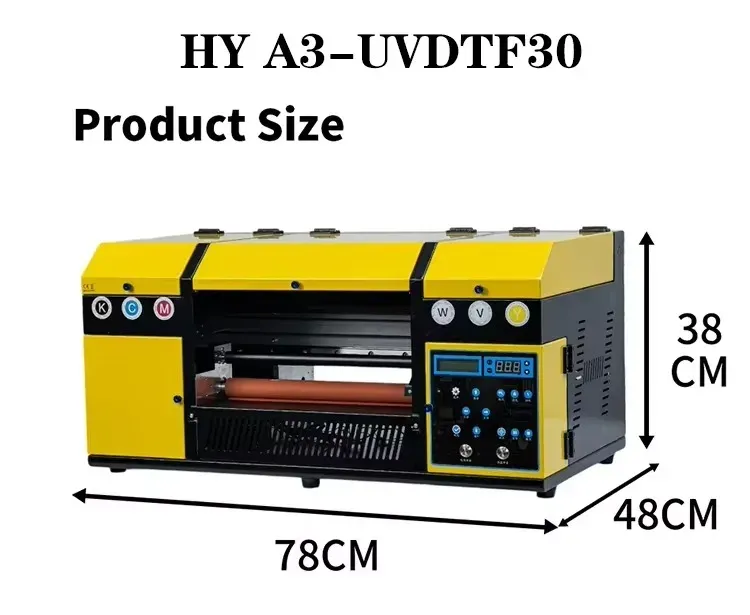 Impressora UV DTF com duas cabeças XP600 para etiquetas personalizadas - detalhe 1