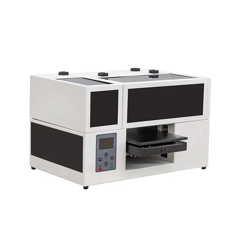 A4 glass platform dual nozzle UV printer - image 2