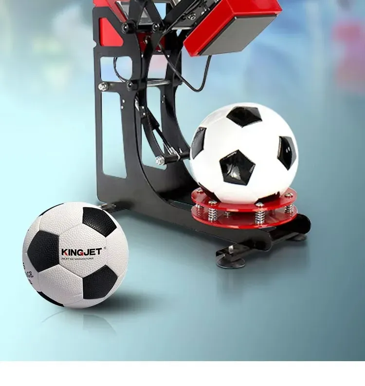 Sports Ball Heat Press Machine for Custom Logo Transfers detail 2