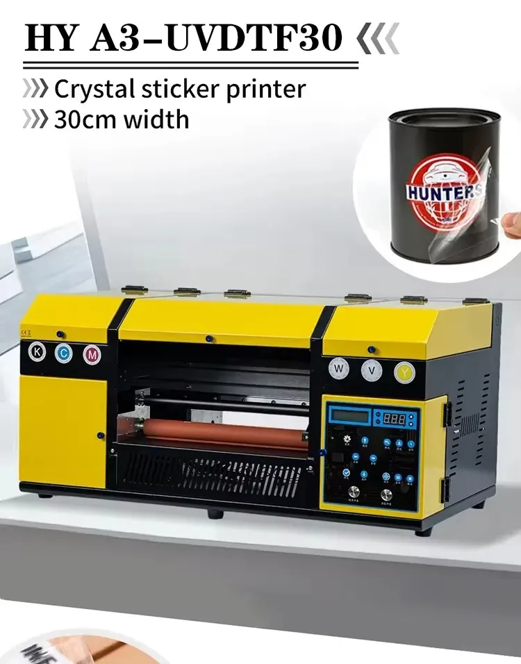 Impressora UV DTF com duas cabeças XP600 para etiquetas personalizadas - detalhe 2