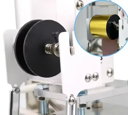 Manual Leather Hot Foil Stamping Machine for Logo Embossing detail 6