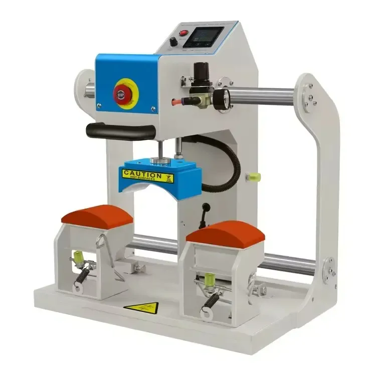 Plancha neumática para gorras para una producción eficiente - imagen 6