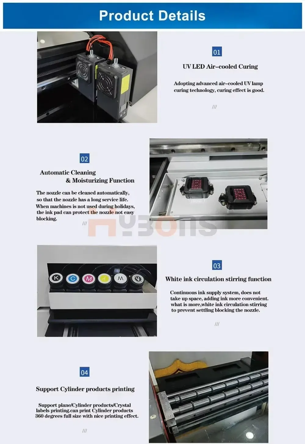 Impresora UV A4 para decoración de productos personalizados - detalle 4