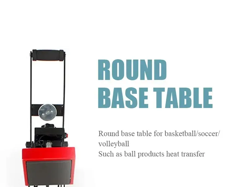 Sports Ball Heat Press Machine for Custom Logo Transfers detail 3