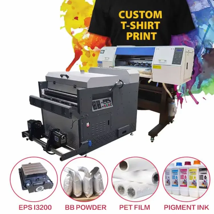 4-Head 60cm dtf printer factory