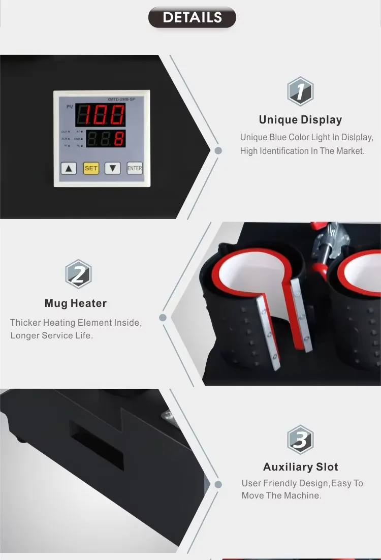 5 - in - 1 Combined Sublimation Cup Heat Press Machine - Image 5