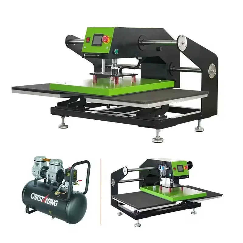 Double Station Pneumatic Heat Press