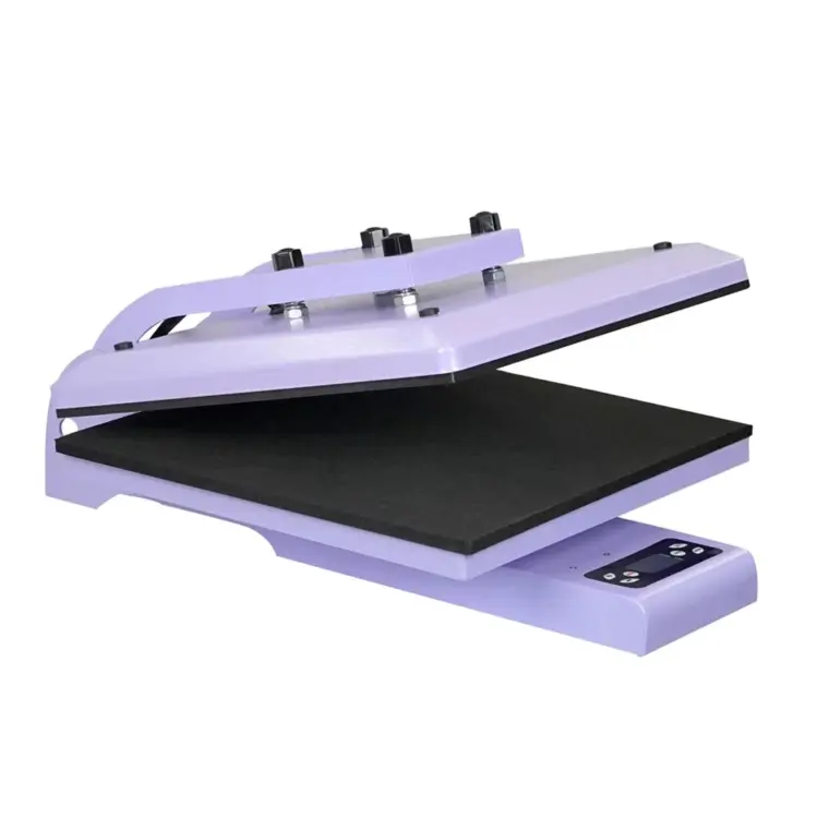 38x38cm Automatic Electric Flatbed Heat Press Machine for Apparel Printing