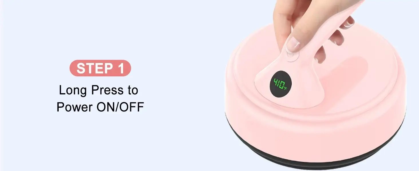 5-Inch Portable Electric Heat Press Machine for Small Custom Products detail image