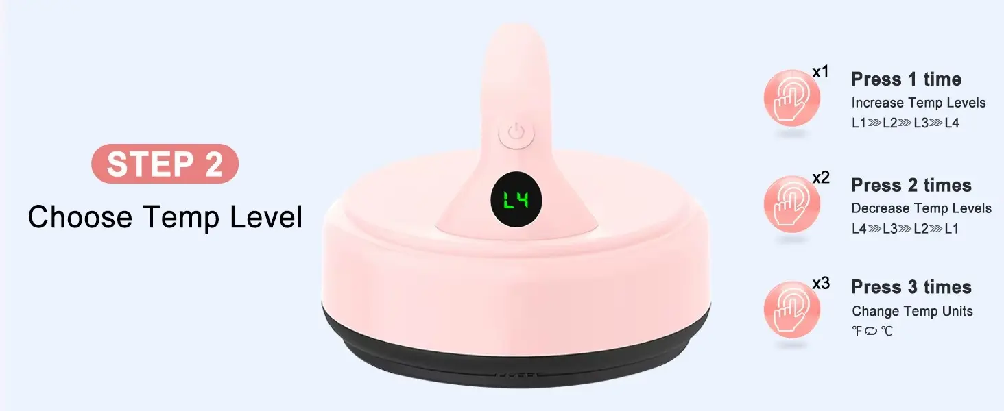 5-Inch Portable Electric Heat Press Machine for Small Custom Products detail image