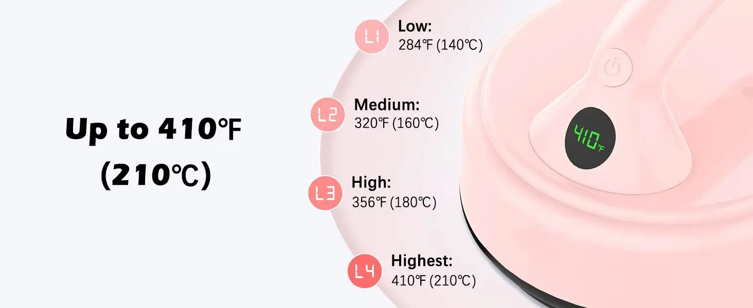 5-Inch Portable Electric Heat Press Machine for Small Custom Products detail image