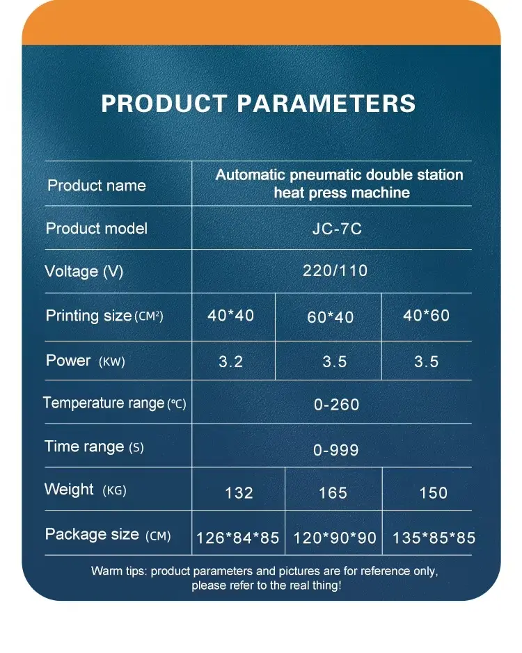 60x40cm 24x16 Inch Pneumatic Heat Press Machine detail image 6