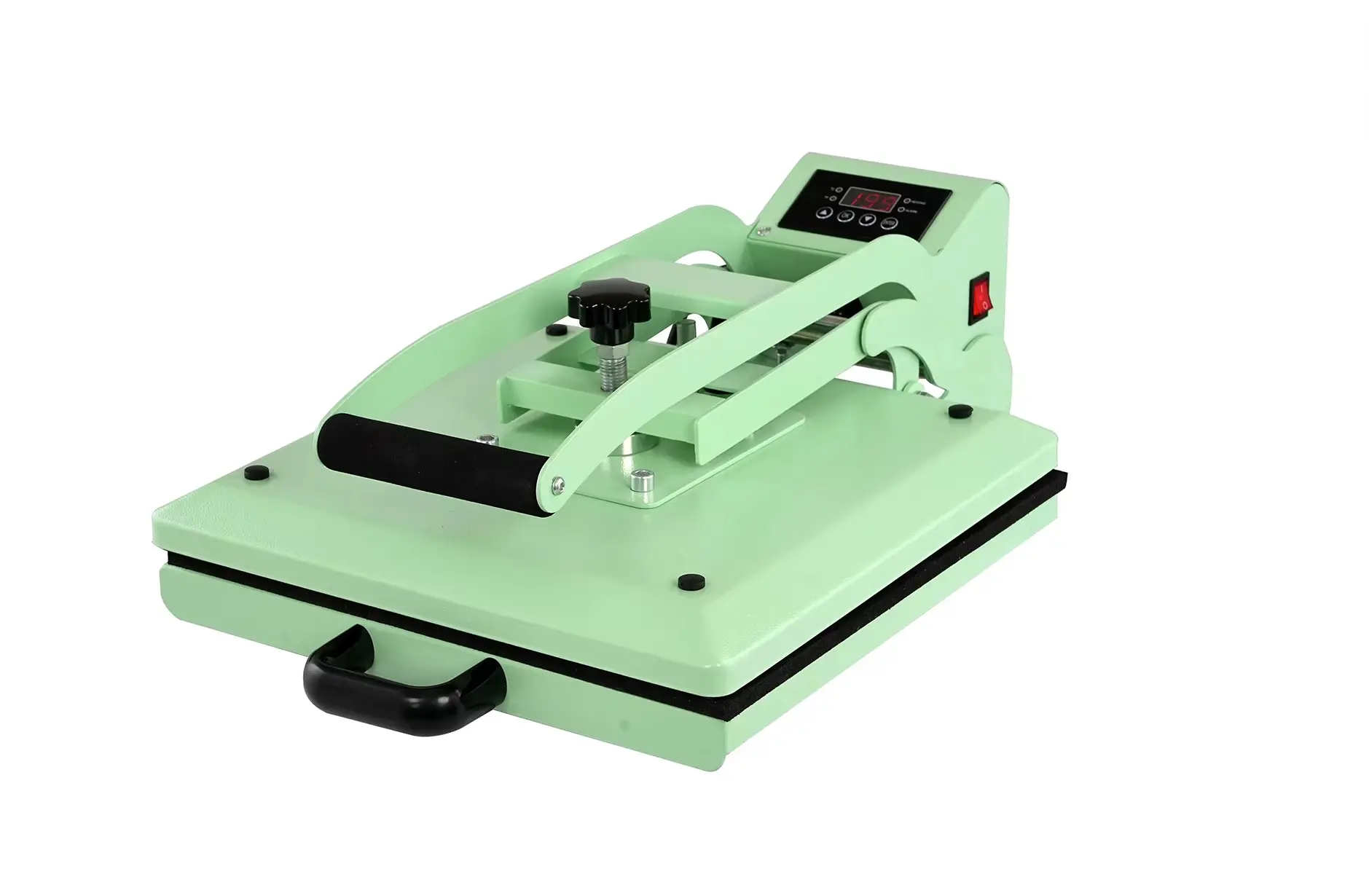 Compact Clamshell Manual Heat Press Machine for T-Shirt Customization - Image 6