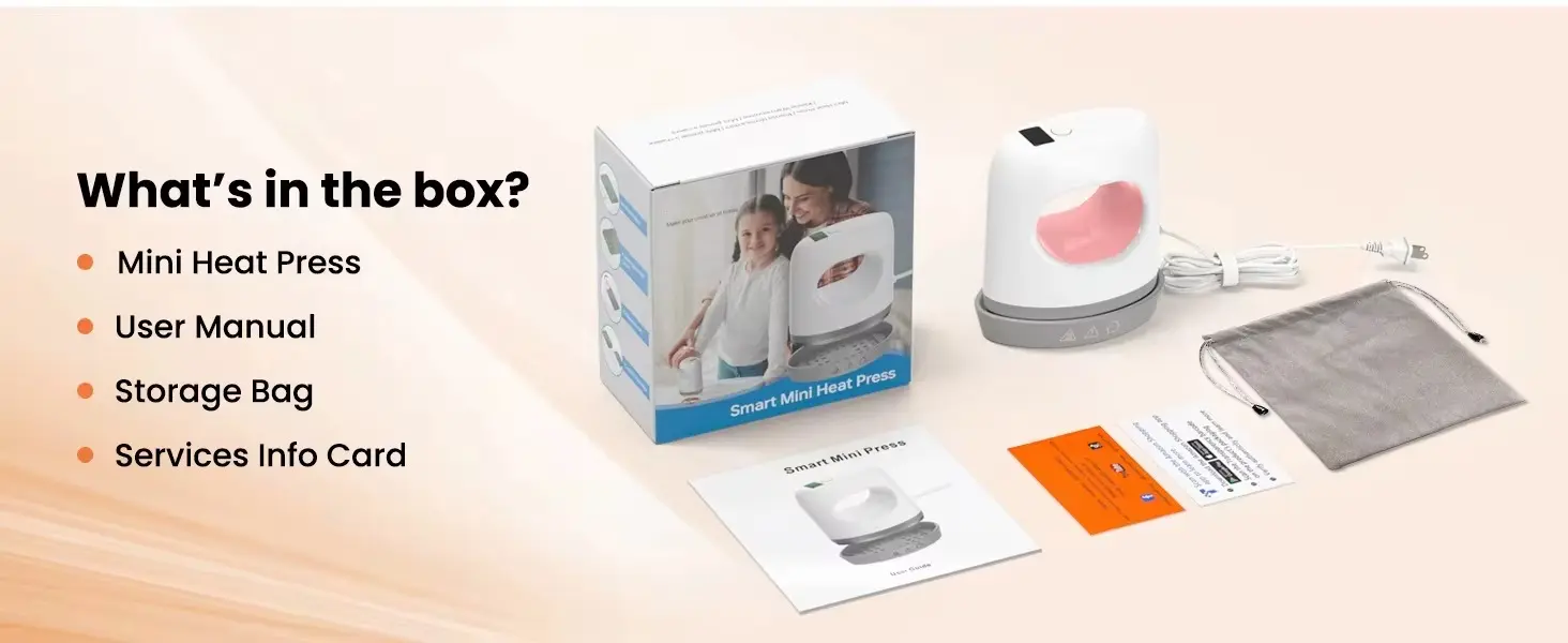Compact Portable Electric Heat Press Machine for DIY Transfer Projects detail image