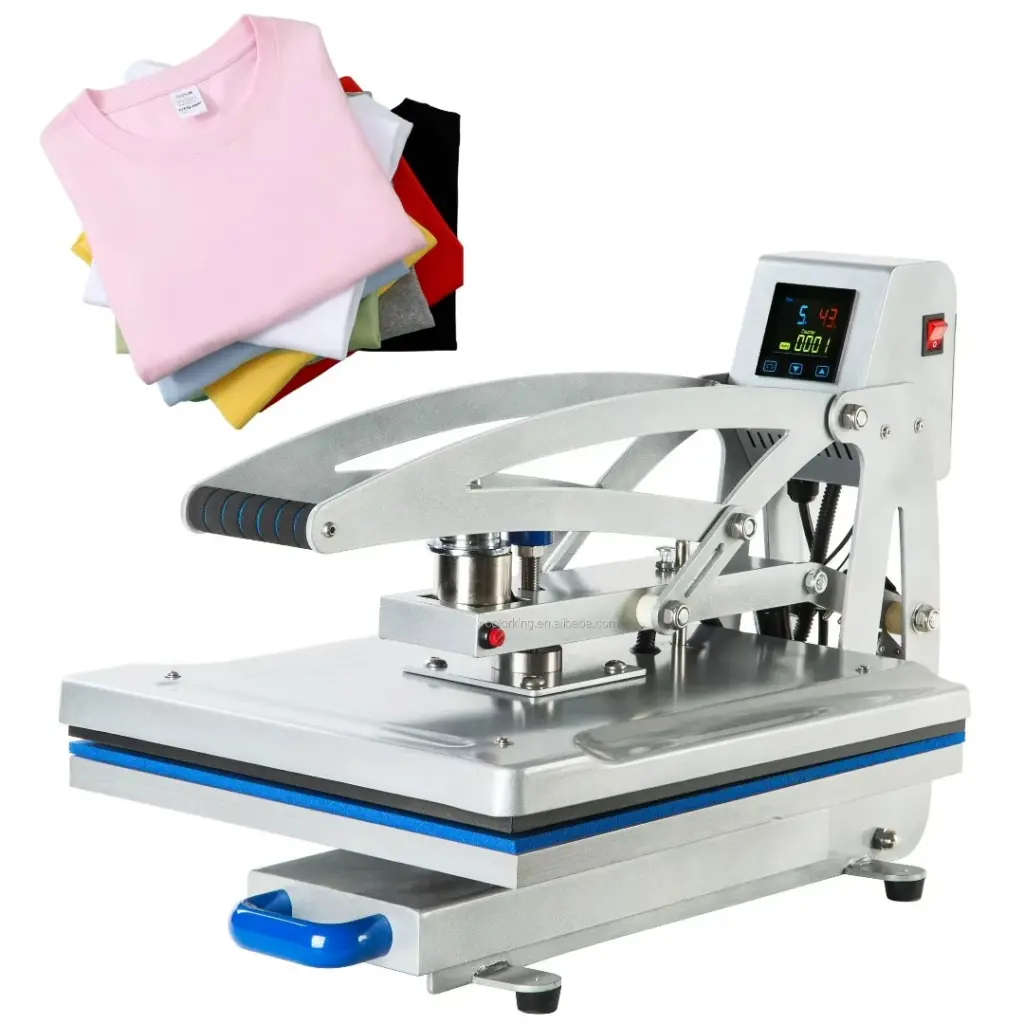 Drawer Manual Heat Press for Garment Printing