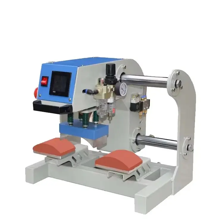 Double-Station Cap Heat Press Machine for Batch Logo Transfer Production