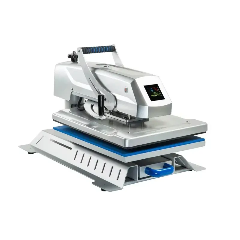 Drawer Type Manual Heat Press Machine for Apparel Sublimation Transfer - Image 4