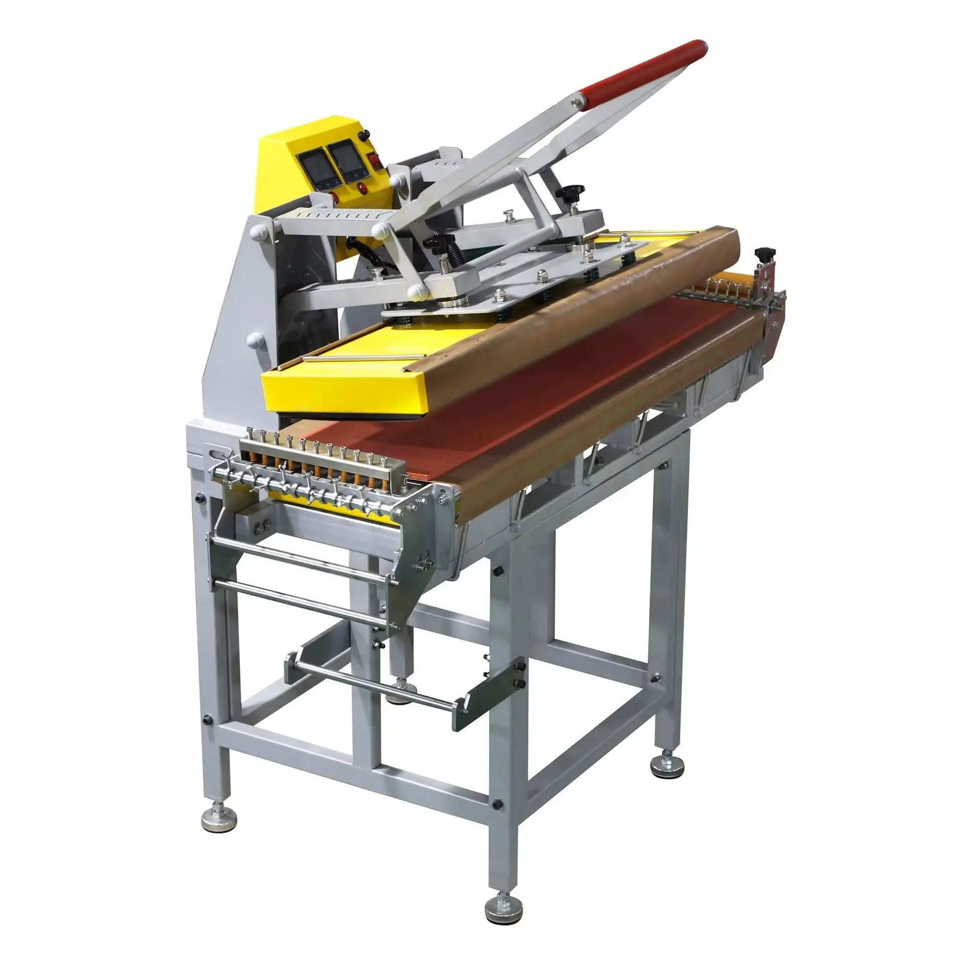Heavy Duty Dual-Station Manual Heat Press Machine for Garment Production - Image 3