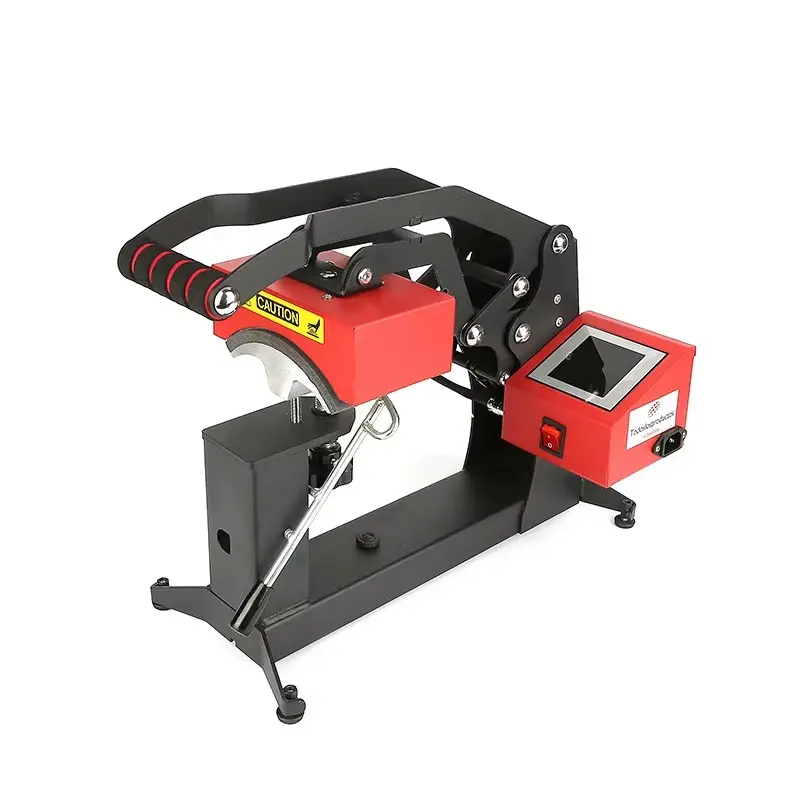 Heavy Duty Manual Cap Press Machine for Baseball Cap Heat Transfer detail image