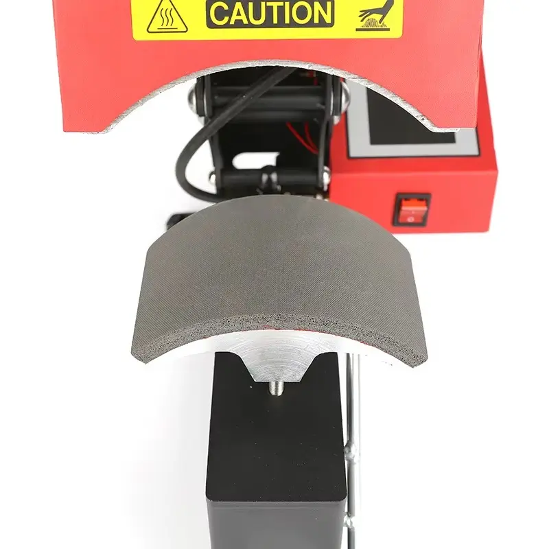 Heavy Duty Manual Cap Press Machine for Baseball Cap Heat Transfer detail image