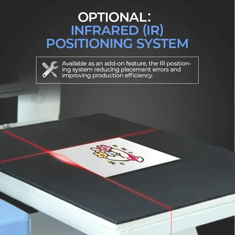 High-Precision Pneumatic Heat Press Machine for Apparel Transfers detail image 9